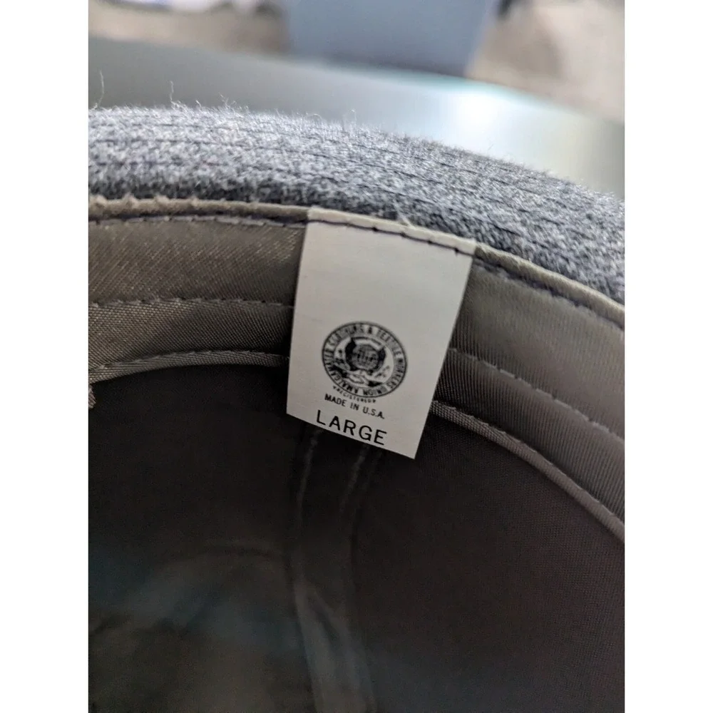 Amalgamated Clothing & Textile Workers Union Gray Wool/Poly Fedora -‎ L
